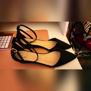 Black flats size 10